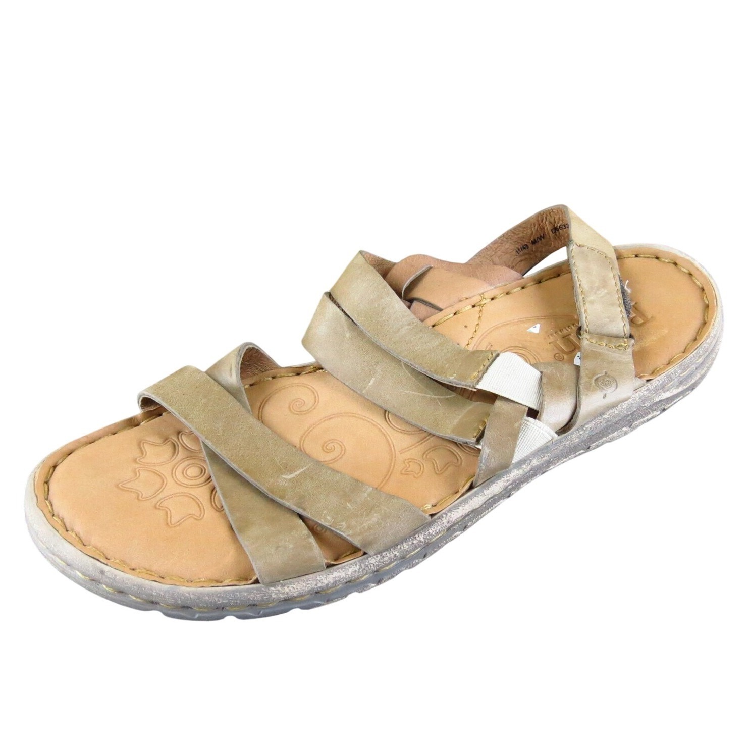 Born Women's Ankle Strap Brown Leather Sz 11 Medium Gently Used 2025